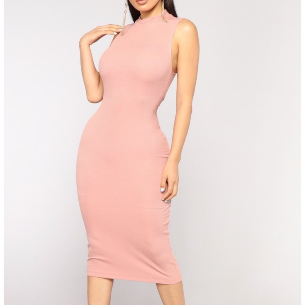 Rydell Midi Dress - Rose